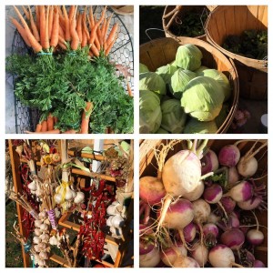 Pariah Dog Farm's produce at Falmouth Farmers Market