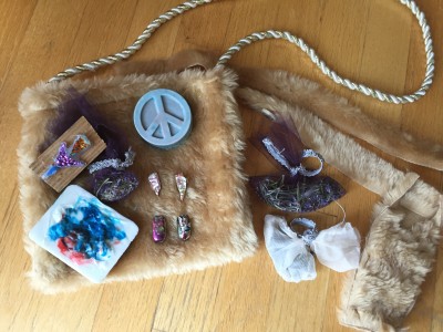 Soap, Potpourri, fused glass, sewing projects - all from Maker's week 2016