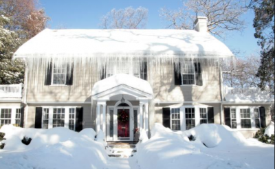 ice dams!